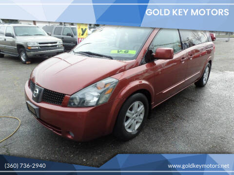2004 Nissan Quest for sale at Gold Key Motors in Centralia WA