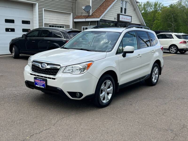 2016 Subaru Forester for sale at Prime Auto LLC in Bethany CT