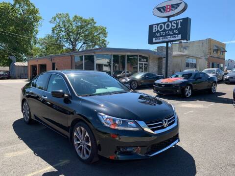 2014 Honda Accord for sale at BOOST AUTO SALES in Saint Louis MO
