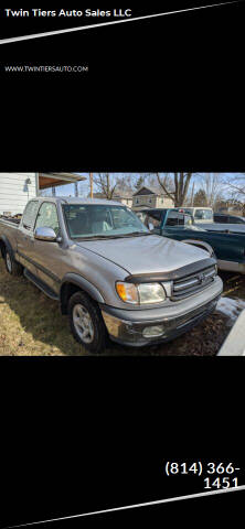2002 Toyota Tundra for sale at Twin Tiers Auto Sales LLC in Olean NY