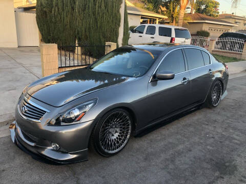 2013 Infiniti G37 Sedan for sale at Bell Auto Inc in Long Beach CA
