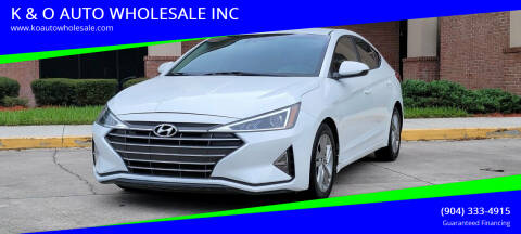 2020 Hyundai Elantra for sale at K & O AUTO WHOLESALE INC in Jacksonville FL