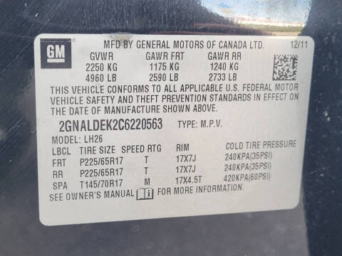 2012 Chevrolet Equinox LT