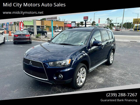 2010 Mitsubishi Outlander for sale at Mid City Motors Auto Sales in Fort Myers FL