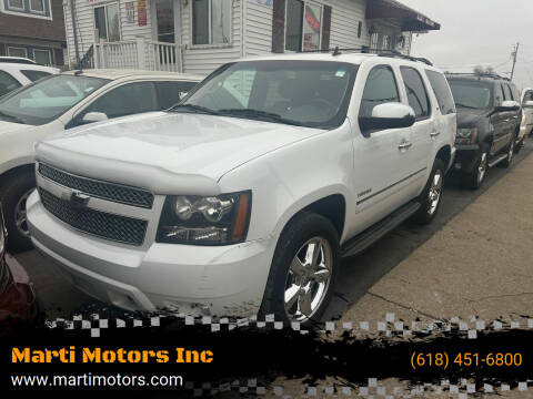 2013 Chevrolet Tahoe for sale at Marti Motors Inc in Madison IL