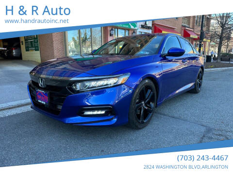 2019 Honda Accord for sale at H & R Auto in Arlington VA