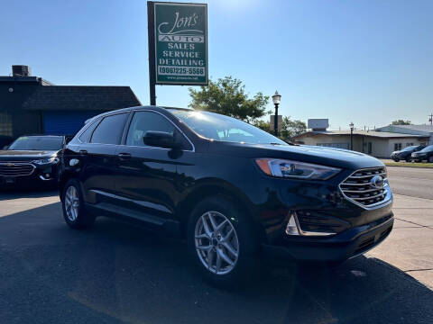 2021 Ford Edge for sale at Jon's Auto in Marquette MI