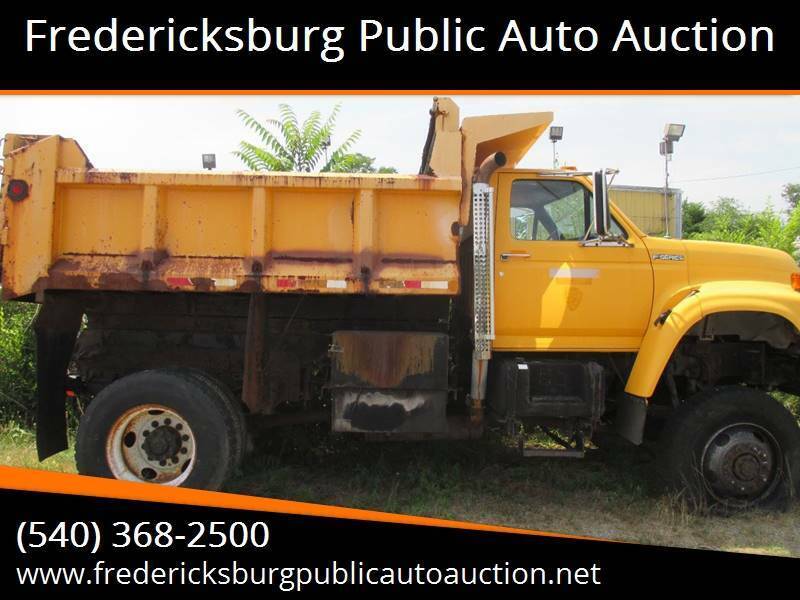 1998 Ford F-800 for sale at FPAA in Fredericksburg VA