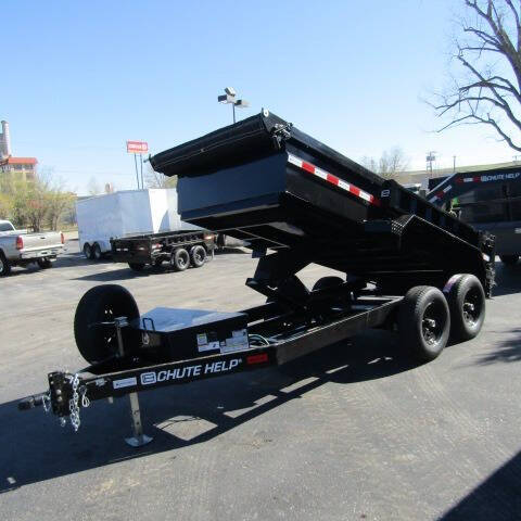 2026 CHUTE HELP 5FT X 12FT DUMP TRAILER