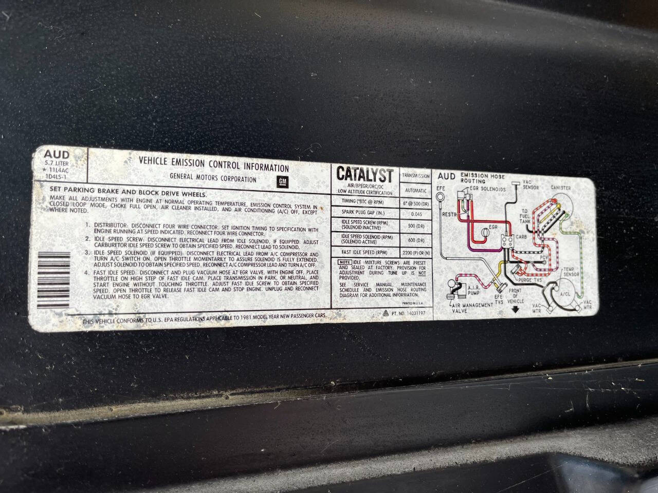 1981 Chevrolet Corvette 11