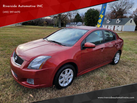 2010 Nissan Sentra for sale at Riverside Automotive INC in Aberdeen MD