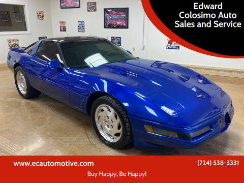 1995 Chevrolet Corvette for sale at Edward Colosimo Auto Sales and Service in Evans City PA