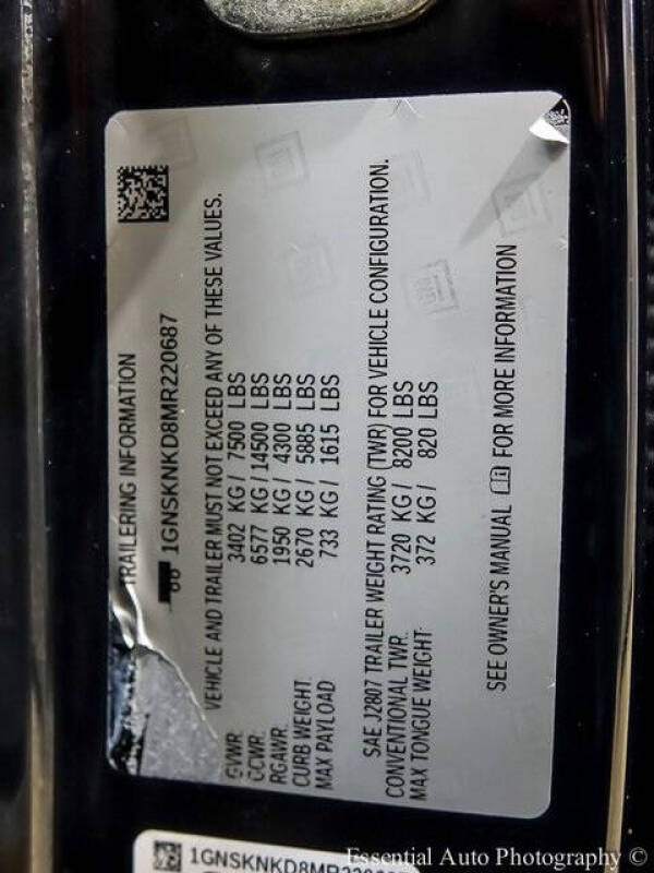 2021 Chevrolet Tahoe LT