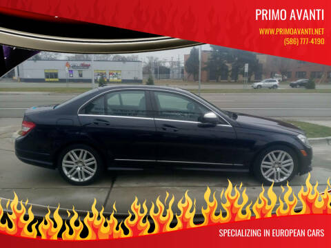 2008 Mercedes-Benz C-Class for sale at Primo Avanti in Roseville MI