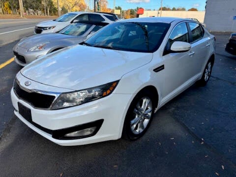 2013 Kia Optima for sale at Emerald Auto Sales in Spencer MA