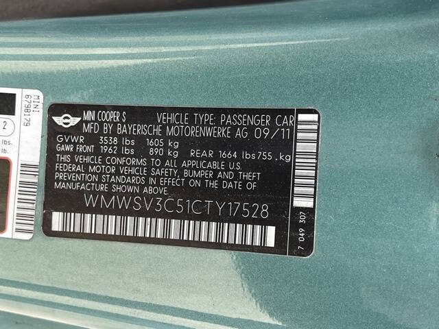 2012 MINI Cooper Hardtop S