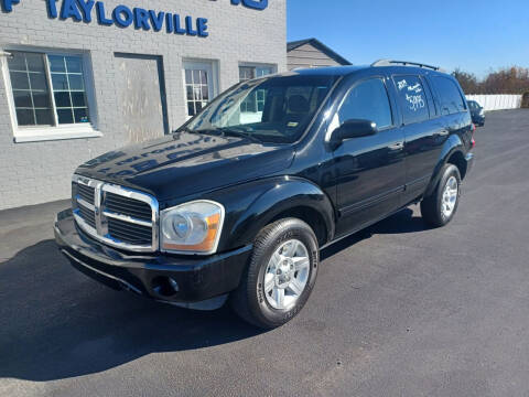 2004 Dodge Durango for sale at Caps Cars Of Taylorville in Taylorville IL