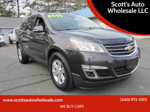 2014 Chevrolet Traverse for sale at Scott's Auto Wholesale LLC in Locust Grove VA