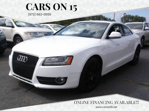 2009 Audi A5 for sale at Cars On 15 in Lake Hopatcong NJ