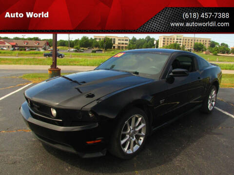 2010 Ford Mustang for sale at Auto World in Carbondale IL