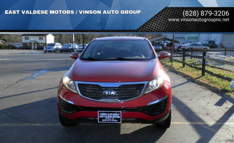 2013 Kia Sportage for sale at EAST VALDESE MOTORS / VINSON AUTO GROUP in Valdese NC