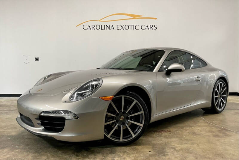 2012 Porsche 911 for sale at Carolina Exotic Cars & Consignment Center in Raleigh NC