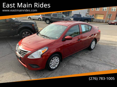 2017 Nissan Versa for sale at East Main Rides in Marion VA
