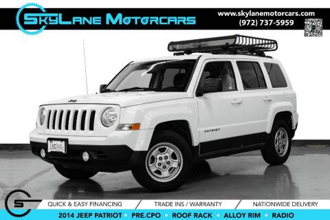 2014 Jeep Patriot for sale at Skylane Motorcars - Pre-Owned Inventory in Carrollton TX