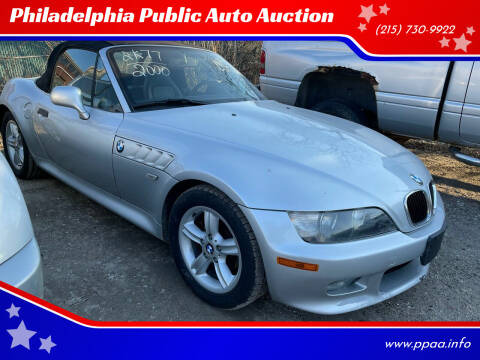 2000 BMW Z3 for sale at Philadelphia Public Auto Auction in Philadelphia PA