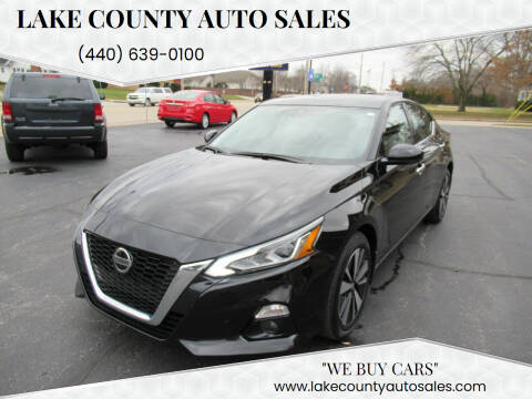 2020 Nissan Altima for sale at Lake County Auto Sales in Painesville OH