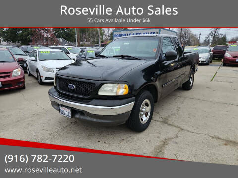 2002 Ford F-150 for sale at Roseville Auto Sales in Roseville CA