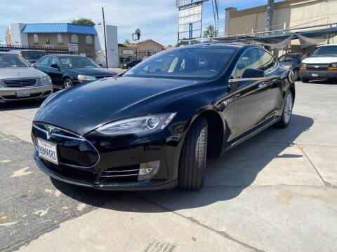 2014 Tesla Model S for sale at Hunter's Auto Inc in North Hollywood CA