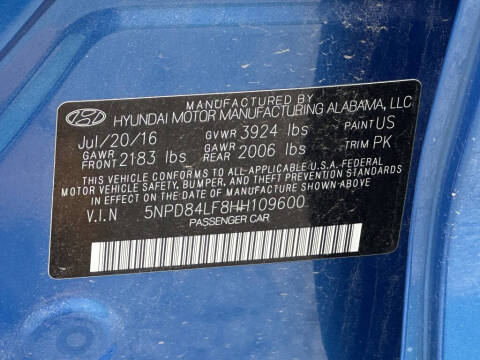 2017 Hyundai Elantra