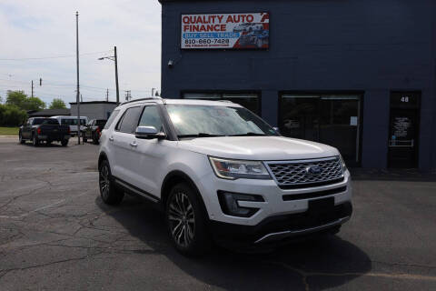 2017 Ford Explorer Platinum