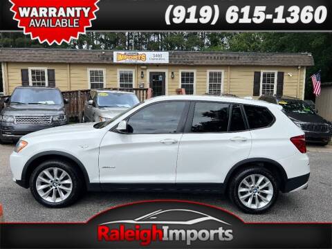 2013 BMW X3 for sale at Raleigh Imports in Raleigh NC