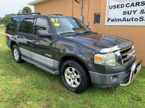 2007 Ford Expedition for sale at Palm Auto Sales in West Melbourne FL