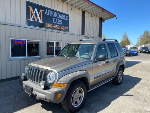 2005 Jeep Liberty for sale at M & A Affordable Cars in Vancouver WA