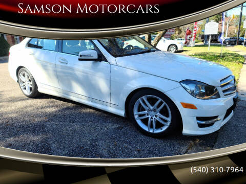 2012 Mercedes-Benz C-Class for sale at Samson Motorcars inc in Bowling Green VA