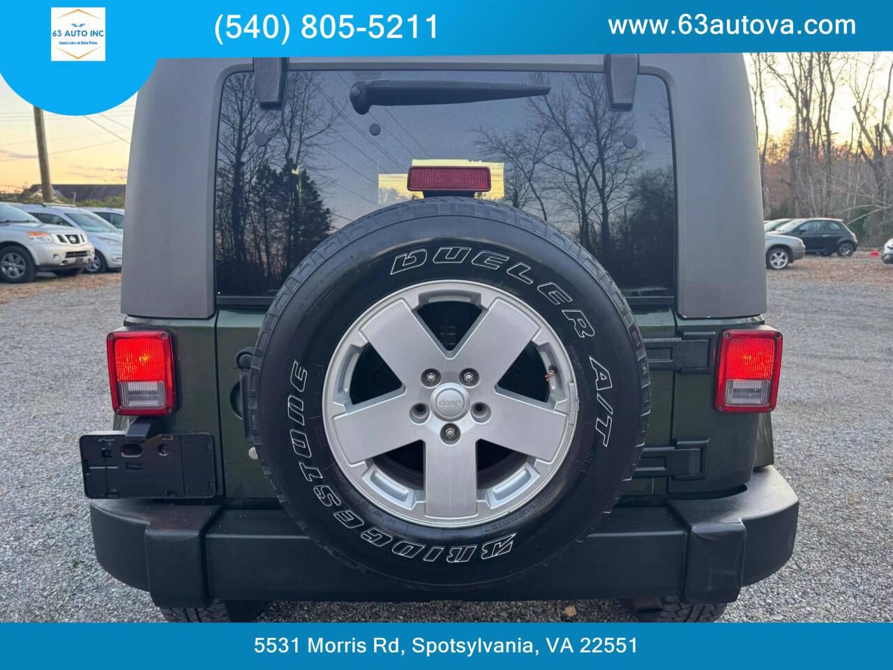 2007 Jeep Wrangler for sale at 63 Auto Inc in Spotsylvania, VA