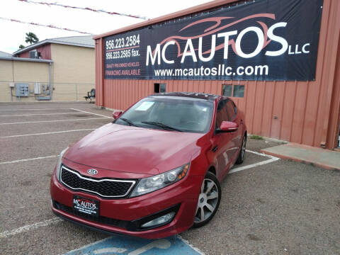 2012 Kia Optima for sale at MC Autos LLC in Pharr TX