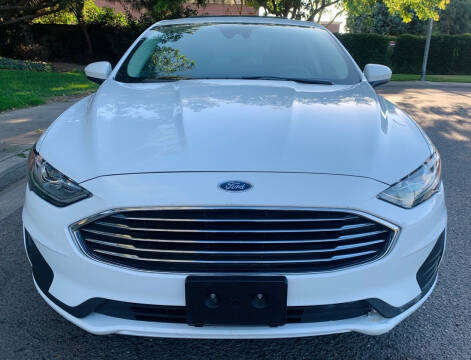 2019 Ford Fusion Hybrid for sale at MR AUTOS in Modesto CA