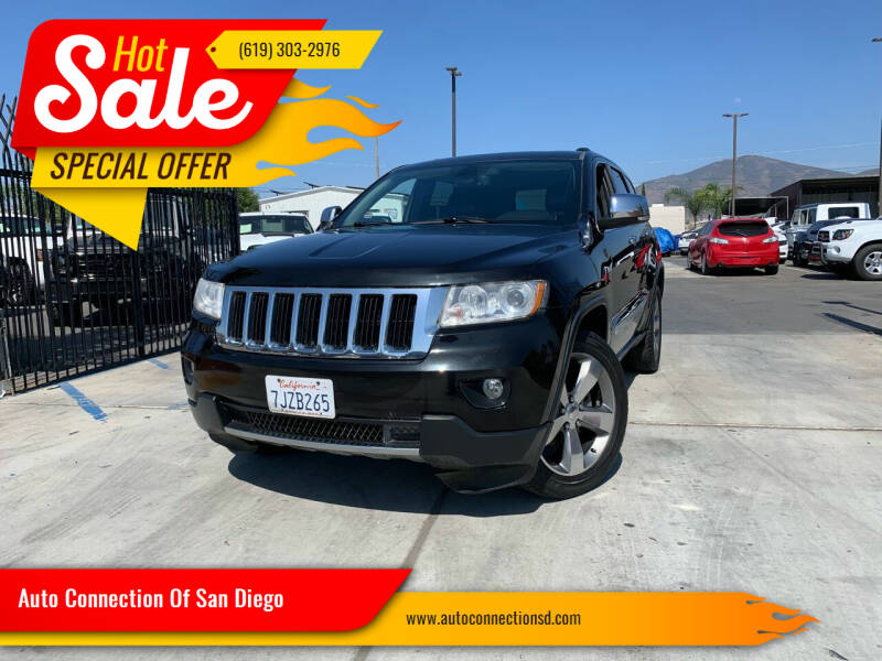 2013 Jeep Grand Cherokee for sale at Auto Connection Of San Diego in Spring Valley CA