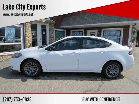 2016 Dodge Dart for sale at Lake City Exports in Auburn ME