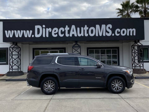 2017 GMC Acadia for sale at Direct Auto in D'Iberville MS