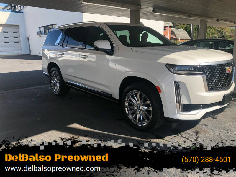 2022 Cadillac Escalade for sale at DelBalso Preowned in Kingston PA