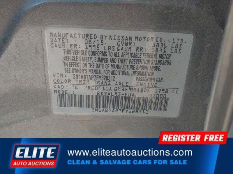 2015 Nissan Sentra SR