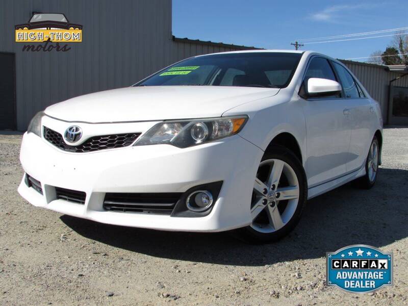2012 Toyota Camry for sale at High-Thom Motors in Thomasville NC