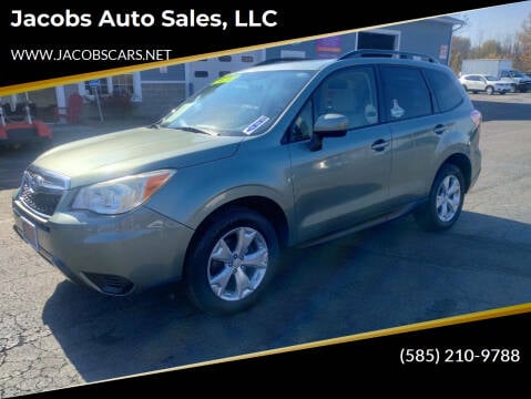 2014 Subaru Forester for sale at Jacobs Auto Sales, LLC in Spencerport NY