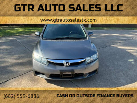 2010 Honda Civic for sale at GTR Auto Sales LLC in Haltom City TX