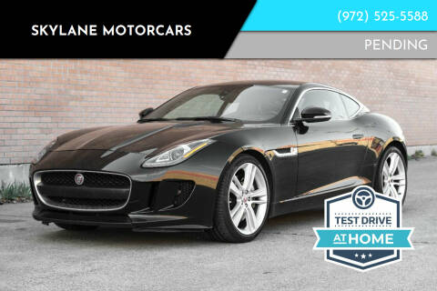 2016 Jaguar F-TYPE for sale at Skylane Motorcars in Carrollton TX